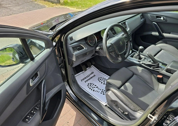 Peugeot 508 cena 28900 przebieg: 289000, rok produkcji 2011 z Nowogrodziec małe 407